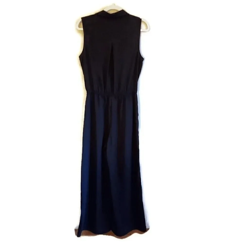 BEBOP Black Sleeveless Pants Jumper Size Large